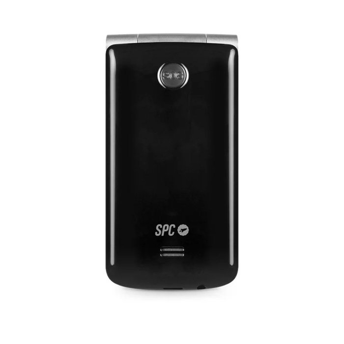 SPC Prince 4G Teléfono Móvil para Personas Mayores, Negro, Teclado Grande, Botón SOS, 4G, Radio FM